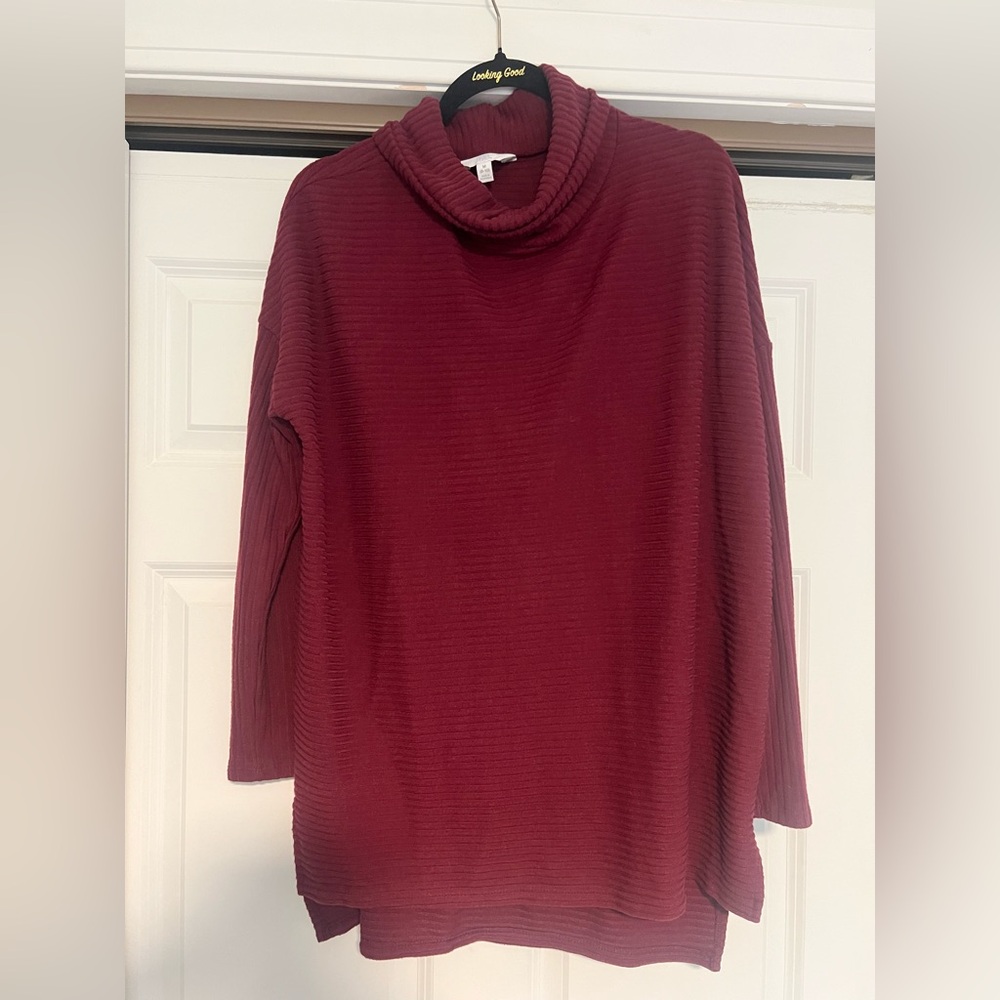 Burgundy Sweater